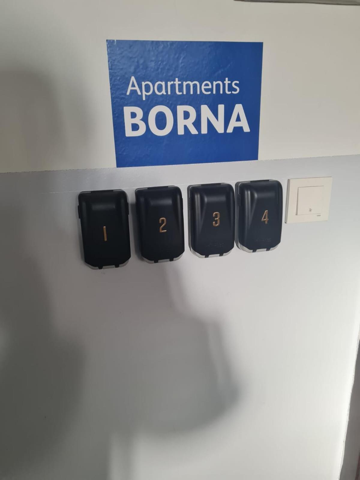 Apartments Borna Zagreb Eksteriør bilde